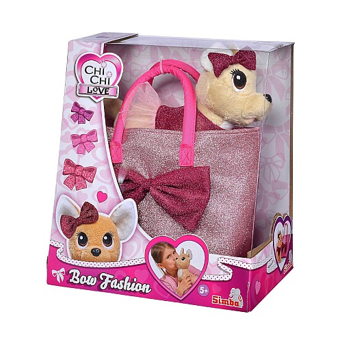 Chi Chi Love Bow Fashion Chihuahua W/bag 20cm (i-105893439)