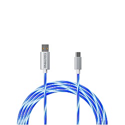 Oniverse Usb-c Quick Charge Cable & Led 2 Meters White