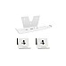 4mount Wall Mount Bundle White