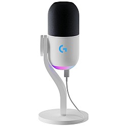 Logitech Yeti Gx Dynamic Rgb Gaming Mic & Lightsync, Off-white