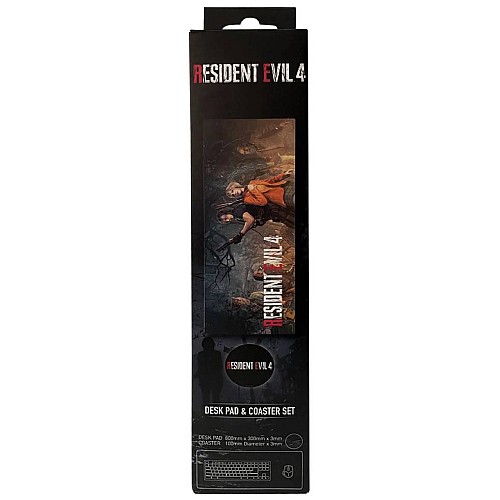 Resident Evil 4 Desk Pad & Coaster Set