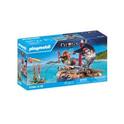 Playmobil Pirate Raft With Treasure (71794)