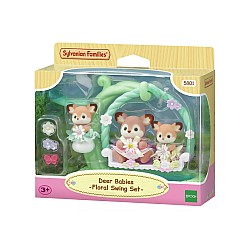 Sylvanian Families Deer Babies Floral Swing Set 5801
