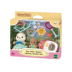 Sylvanian Families Sea Otter Sisters Splashy Snorkel Set (5804)