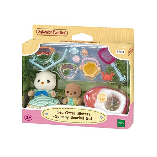 Sylvanian Families Sea Otter Sisters Splashy Snorkel Set (5804)