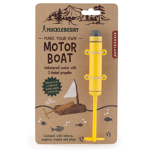 Make Your Own Motor Boat Huckleberry Motor