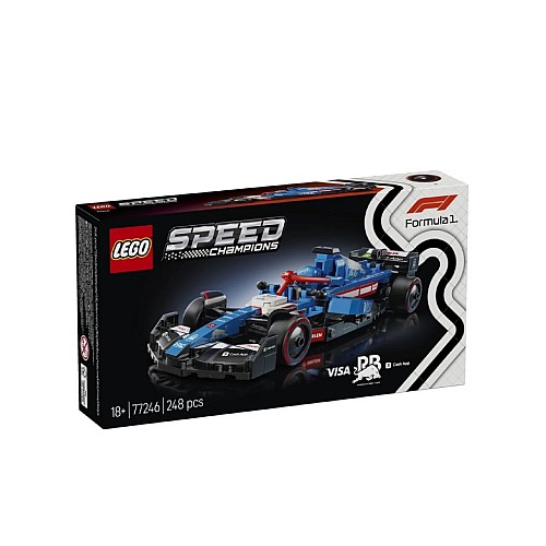 Lego Speed Champions Visa Cash App Rb Vcarb 01 F1 Race Car (77246)