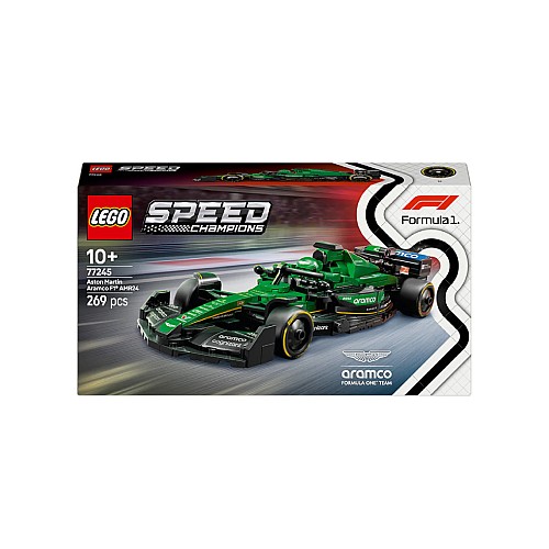Lego Speed Champions Aston Martin Aramco F1 Amr24 Race Car (77245)