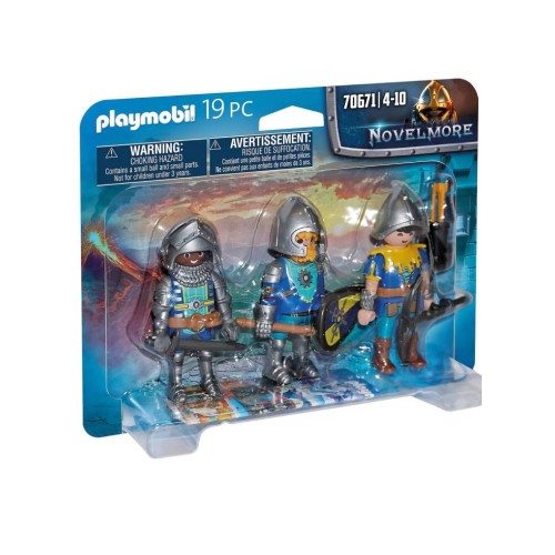 Playmobil Novelmore Set Of 3 Novelmore Knights 70671