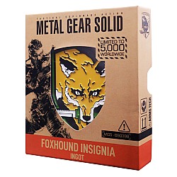 Metal Gear Solid Foxhound Insignia Limited Edition Ingot