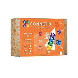 Connetix Rainbow Square Pack 42 Pieces (ct-r-00042-sq)