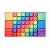 Connetix Rainbow Square Pack 42 Pieces (ct-r-00042-sq)