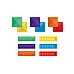 Connetix Rainbow Square Pack 42 Pieces (ct-r-00042-sq)