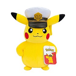 Pokemon Captain Pikachu Plush 20cm (pkw4295)