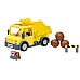 Bluey's Dump Truck With Exclusive Hard-hat Bluey And Muddy Bingo Figures (90317)