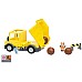 Bluey's Dump Truck With Exclusive Hard-hat Bluey And Muddy Bingo Figures (90317)