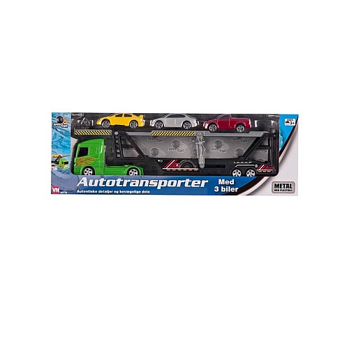 Speed Car Autotransporter With 3 Cars (40776)