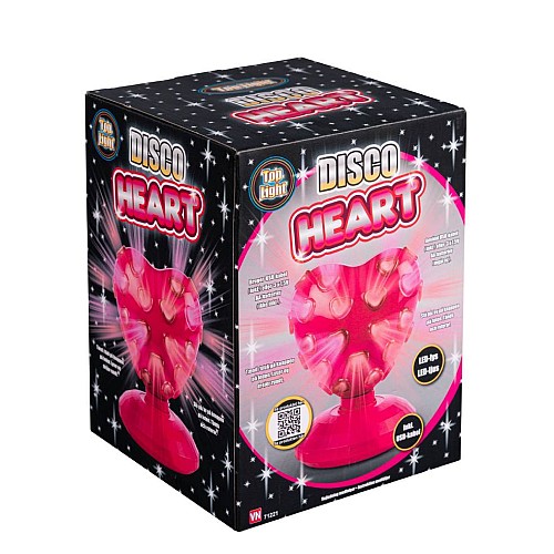 3-2-6 Heart Disco Ball With Led Light (71221)