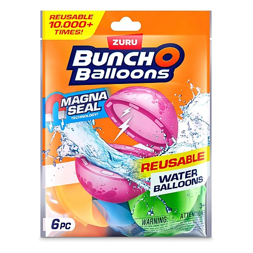 Bunch O Balloons Reusable Water Balloons 6 Pack (56593uq1)