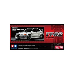 Tamiya 1/10 R/c Mitsubishi Lancer Evolution V (tt-02) (545605)
