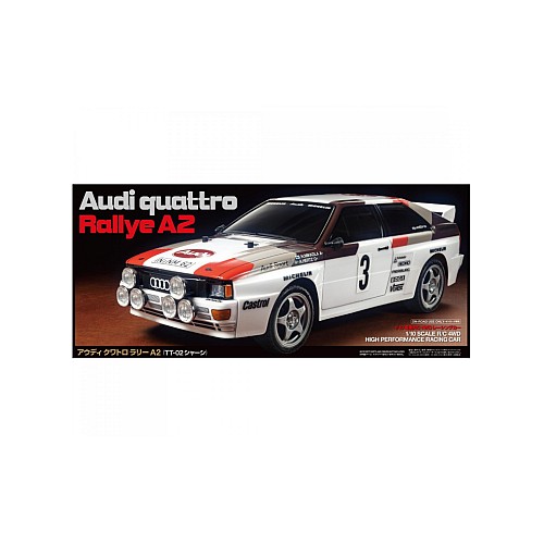 Tamiya Audi Quattro A2 R/c Model Car 1:10 (544116)