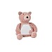 Smallstuff Activity Bear With Mirror, Wool Boucle, Rose (40048-05)