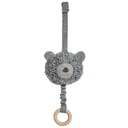 Smallstuff Music Mobile, Wool Boucle, Grey Melange (40011-43)