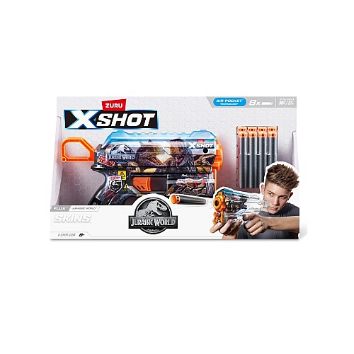 X-shot Skins Flux Jurassic (8 Darts) (36755-s001)