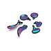 Nyko Edge Paddles Rainbow