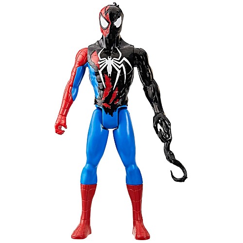 Spider-man Venom Versus Spiderman Titan Figure (g0941)