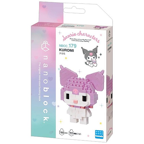 Bandai Nanoblock Hello Kitty Kuromi Building Block (nbh179)
