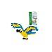 Bandai Nanoblock Animal Perroquet Bleu Et Jaune Building Block (nbc343)