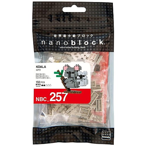 Bandai Nanoblock Animal Koala Building Block (nbc257)