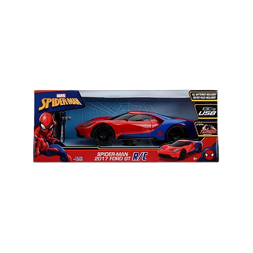 Marvel Spider-man Rc 2017 Ford Gt 1:16 (253226002)