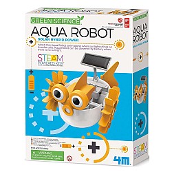 4m Green Science / Hybrid Solar Power Aqua Robot (4m-03415)