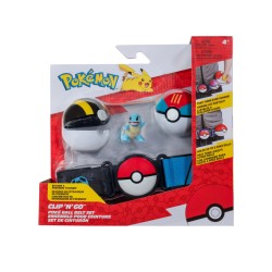 Pokemon Clip N Go Belt Set Squirtle (pkw3648)
