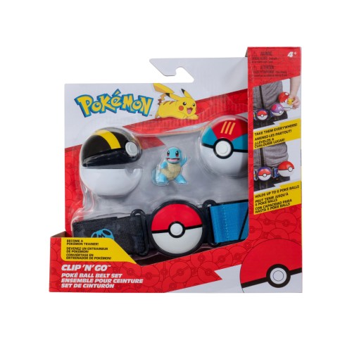 Pokemon Clip N Go Belt Set Squirtle (pkw3648)