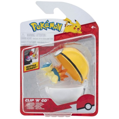 Pokemon Clip N Go Cyndaquil With Level Ball (pkw4150)