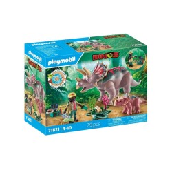 Playmobil Triceratops Family (71821)