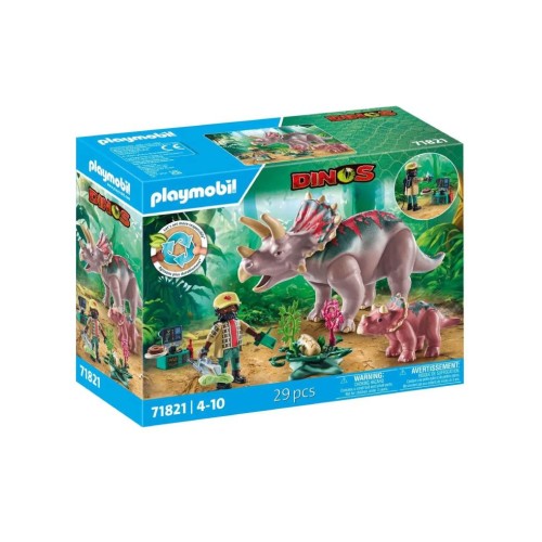 Playmobil Triceratops Family (71821)