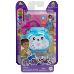 Polly Pocket Mini Pet Connects Hedgehog Compact Playset (hxx23)