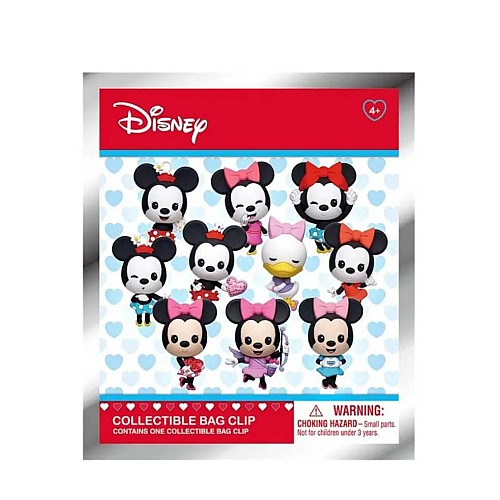 Monogram Disney Minnie (blind Bag/random) 3d Foam Bag Clips Figures