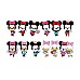 Monogram Disney Minnie (blind Bag/random) 3d Foam Bag Clips Figures Monogram Disney Minnie (blind Bag/random) 3d Foam Bag Clips Figures