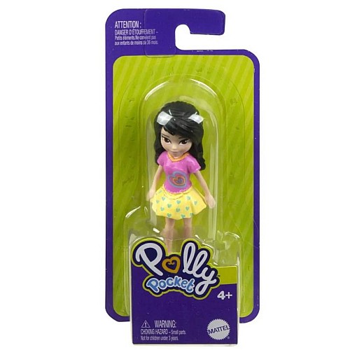 Polly Pocket Impulse Doll Party Doll With Black Hair (hhx86)