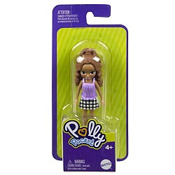 Polly Pocket Impulse Doll Dark Skin Doll With Brown Hair (hhx88)