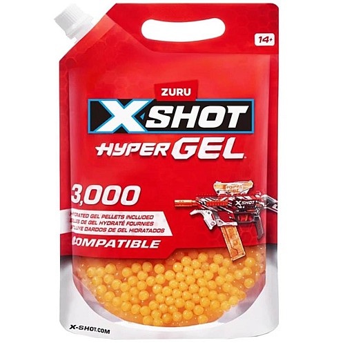 X-shot Hyper Gel Hydrated Gellet Refill Foilbag (36810sq1)