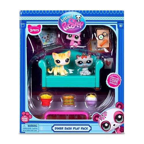 Littlest Pet Shop Diner Dash Play Pack (00636)