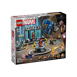 Lego Marvel Super Heroes The Infinity Saga Iron Man's Laboratory Hall Of Armor (76315)