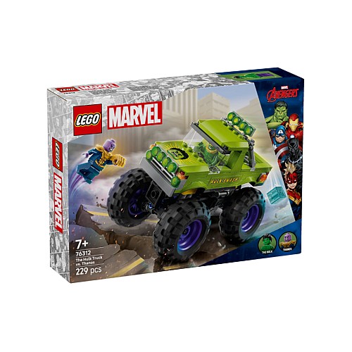 Lego Marvel Super Heroes Avengers The Hulk Truck Vs. Thanos (76312)