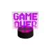 Mecharite 3d Lampe Game Over